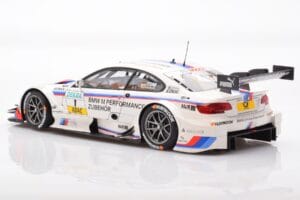 BMW M3 E92 #1 M. Tomczyk BMW M Performance DTM 2012 Minichamps 1:18 80432320097 Kov – obrázok 7 z 8