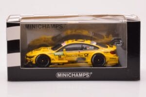 BMW M4 F82 DTM BMW Team RMG #16 T. Glock DTM 2016 Minichamps 1:43 410162416 Kov – obrázok 4 z 4