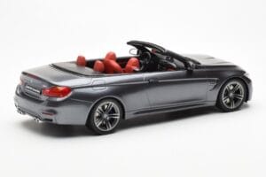 BMW M4 F83 Kabriolet Šedý GT Spirit 1:18 GT081 Živica – obrázok 2 z 6