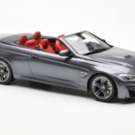 BMW M4 F83 Kabriolet Šedý GT Spirit 1:18 - image 4 of 6