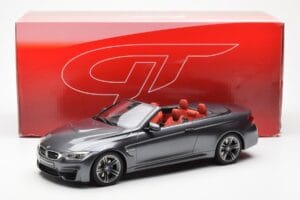 BMW M4 F83 Kabriolet Šedý GT Spirit 1:18 GT081 Živica – obrázok 6 z 6