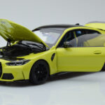 BMW M4 G82 Žltý Edícia Predajcu Minichamps 1:18 - image 2 of 8