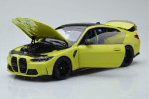 BMW M4 G82 Žltý Edícia Predajcu Minichamps 1:18 80435A51949 Kov – obrázok 2 z 8