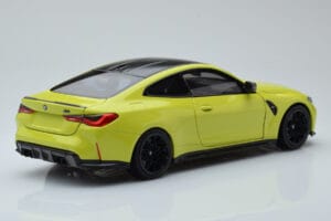 BMW M4 G82 Žltý Edícia Predajcu Minichamps 1:18 80435A51949 Kov – obrázok 3 z 8