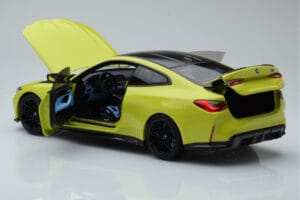 BMW M4 G82 Žltý Edícia Predajcu Minichamps 1:18 80435A51949 Kov – obrázok 5 z 8