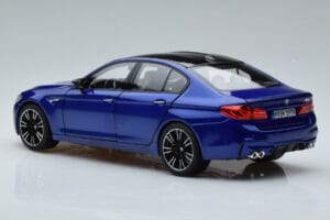 BMW M5 F90 Marina Bay Modrý Norev 1:18 80432454783 Kov – obrázok 6 z 7