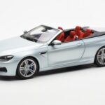 BMW M6 F12 Kabriolet Silverstone Strieborný II Paragon 1:18