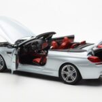 BMW M6 F12 Kabriolet Silverstone Strieborný II Paragon 1:18 - image 5 of 8