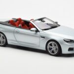 BMW M6 F12 Kabriolet Silverstone Strieborný II Paragon 1:18 - image 6 of 8