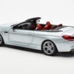 BMW M6 F12 Kabriolet Silverstone Strieborný II Paragon 1:18 - image 7 of 8