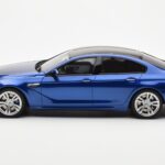 BMW M6 F06 Gran Coupe Modrý GT Spirit 1:18 - image 3 of 6