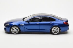 BMW M6 F06 Gran Coupe Modrý GT Spirit 1:18 GT184 Živica – obrázok 3 z 6