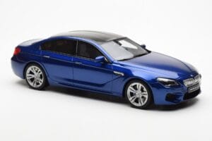 BMW M6 F06 Gran Coupe Modrý GT Spirit 1:18 GT184 Živica – obrázok 4 z 6