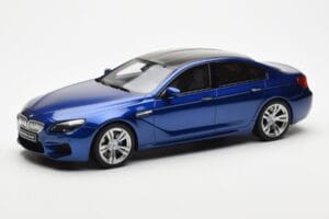 BMW M6 F06 Gran Coupe Modrý GT Spirit 1:18 GT184