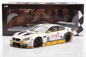 BMW M6 GT3 Rowe Racing #99 J. Martin / A. Eng / A. Sims Winner 24 Hours of Spa-Francorchamps 2016 Minichamps 1:18 155162699 K – obrázok 6 z 6