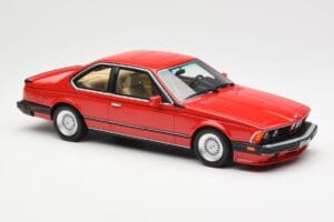 BMW M635 CSi E24 Henna Červený Otto 1:18 OT1018 Živica – obrázok 4 z 6