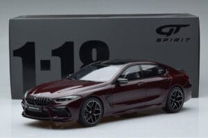 BMW M8 F93 Competition Gran Coupe Ametrín Metalíza GT Spirit 1:18 GT285 Živica – obrázok 6 z 6