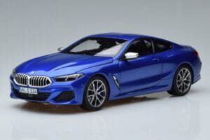 BMW M850i G15 Modrý Metalíza Norev 1:18 183286 Kov