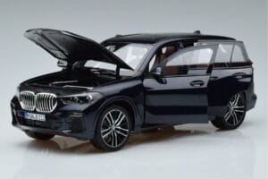 BMW X5 G05 Modrý Norev 1:18 183283 Kov – obrázok 2 z 7