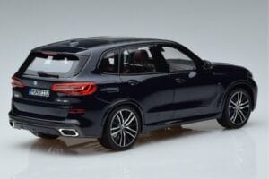 BMW X5 G05 Modrý Norev 1:18 183283 Kov – obrázok 3 z 7