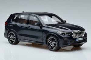 BMW X5 G05 Modrý Norev 1:18 183283 Kov – obrázok 5 z 7