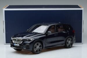 BMW X5 G05 Modrý Norev 1:18 183283 Kov – obrázok 7 z 7