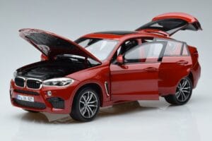 BMW X6M F86 Červený Norev 1:18 183242 Kov – obrázok 2 z 7