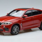 BMW X6M F86 Červený Norev 1:18 183242 Kov