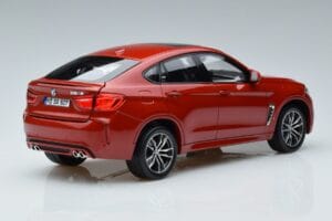 BMW X6M F86 Červený Norev 1:18 183242 Kov – obrázok 3 z 7