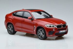 BMW X6M F86 Červený Norev 1:18 183242 Kov – obrázok 5 z 7