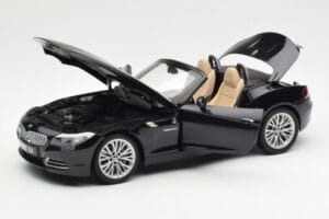 BMW Z4 E89 Spider Čierny Metalíza Kyosho 1:18 08771BK Kov – obrázok 2 z 9