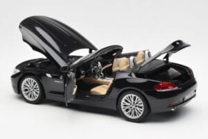 BMW Z4 E89 Spider Čierny Metalíza Kyosho 1:18 08771BK Kov – obrázok 6 z 9