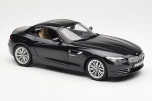 BMW Z4 E89 Spider Čierny Metalíza Kyosho 1:18 08771BK Kov – obrázok 7 z 9