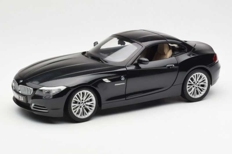 BMW Z4 E89 Spider Čierny Metalíza Kyosho 1:18 08771BK Kov