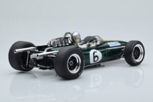 Brabham BT20 Repco #6 D. Hulme British GP 1966 MCG 1:18 MCG18609F Kov – obrázok 2 z 6