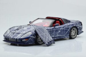 Chevrolet Callaway C12 Corvette MUKO Artcar AUTOart 1:18 71014 Kov – obrázok 4 z 9