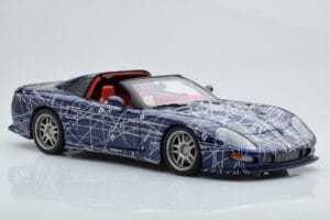Chevrolet Callaway C12 Corvette MUKO Artcar AUTOart 1:18 71014 Kov – obrázok 7 z 9