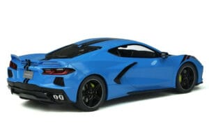 Chevrolet Corvette C8 Rapid Modrý GT Spirit 1:18 GT286 Živica – obrázok 3 z 7