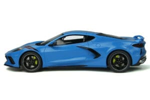 Chevrolet Corvette C8 Rapid Modrý GT Spirit 1:18 GT286 Živica – obrázok 6 z 7
