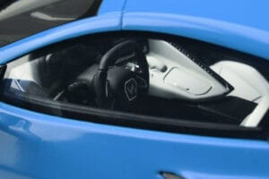 Chevrolet Corvette C8 Rapid Modrý GT Spirit 1:18 GT286 Živica – obrázok 7 z 7