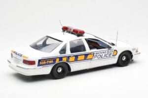 Chevrolet Caprice Watkins Glen Polícia UT Models 1:18 21028 Kov – obrázok 2 z 6