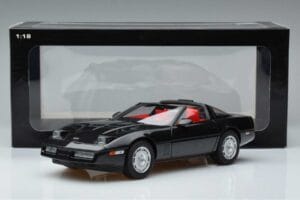 Chevrolet Corvette C4 Čierny AUTOart 1:18 71242 Kov – obrázok 8 z 8