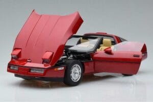 Chevrolet Corvette C4 Červený AUTOart 1:18 71241 Kov – obrázok 2 z 8