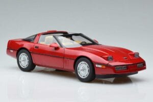 Chevrolet Corvette C4 Červený AUTOart 1:18 71241 Kov – obrázok 6 z 8