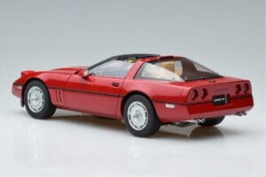 Chevrolet Corvette C4 Červený AUTOart 1:18 71241 Kov – obrázok 7 z 8