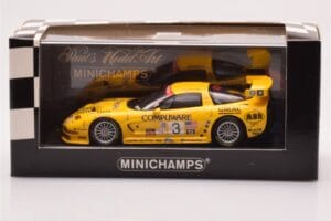 Chevrolet Corvette C5R #3 O. Gavin / J. O'Connell / R. Fellows Sebring 12 Hours 2003 Minichamps 1:43 400031403 Kov – obrázok 4 z 4