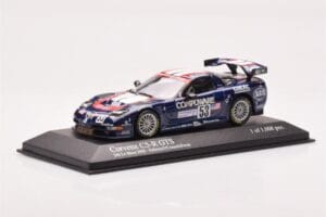 Chevrolet Corvette C5R #53 R. Fellows / J. O'Connell / F. Freon 24 Hours of Le Mans 2003 Minichamps 1:43 400031453 Kov – obrázok 2 z 4