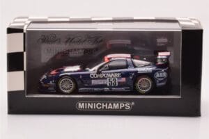 Chevrolet Corvette C5R #53 R. Fellows / J. O'Connell / F. Freon 24 Hours of Le Mans 2003 Minichamps 1:43 400031453 Kov – obrázok 4 z 4