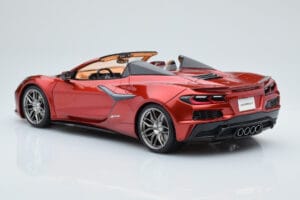 Chevrolet Corvette C8 Z06 Kabriolet Červený Mist GT Spirit 1:18 GT402 Živica – obrázok 4 z 5