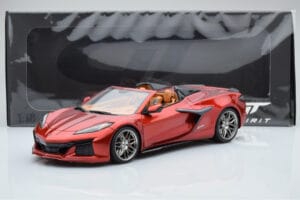 Chevrolet Corvette C8 Z06 Kabriolet Červený Mist GT Spirit 1:18 GT402 Živica – obrázok 5 z 5